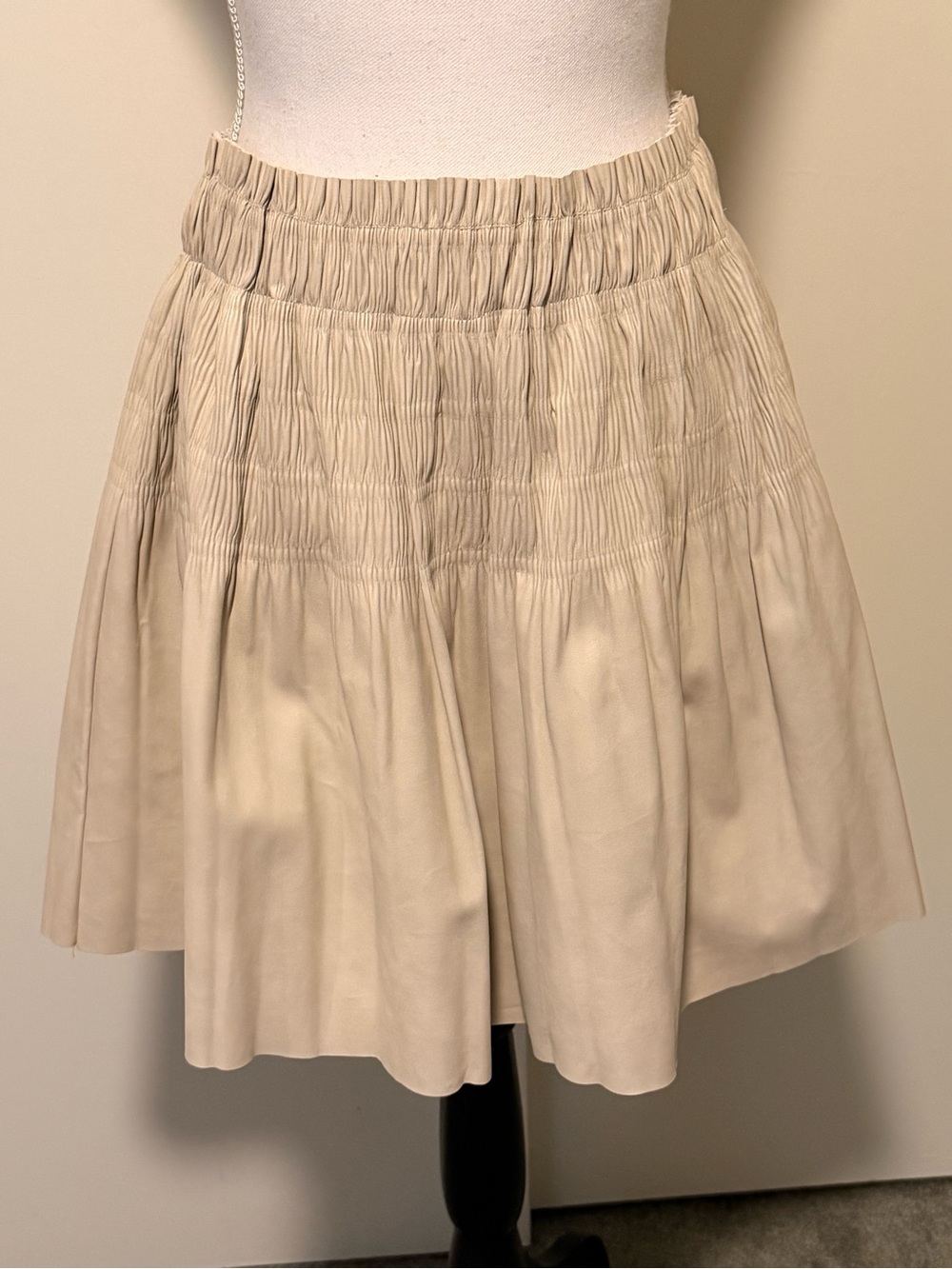 7 for all Mankind Faux Leather Skirt Size M